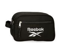 Reebok Boston Neceser Dos Compartimentos Negro 26x16x12 cm Poliéster by Joumma Bags