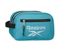 Reebok Boston Neceser Dos Compartimentos Turquesa Azul 26x16x12 cm Poliéster by Joumma Bags