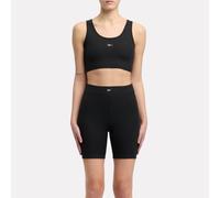 Reebok - Bralette de canalé ID Train, Mujer, Black, Tamaño: M