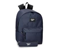 Reebok Mochila y estuche Brooklyn. Color Azul