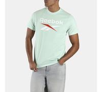 Reebok Bruno Big Logo - Camiseta de Cuello Redondo para Hombre