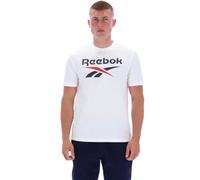 Reebok Bruno Big Logo Crew Neck SS tee Camiseta para Hombre, Blanco, XL