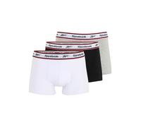 Reebok Calzoncillo boxer 'Barlow' gris moteado / rojo / negro / blanco L gris moteado / rojo / negro / blanco