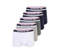 Reebok Calzoncillo boxer 'JAY' navy / azul oscuro / gris moteado / blanco S navy / azul oscuro / gris moteado / blanco
