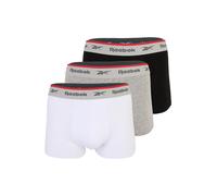 Reebok Calzoncillo deportivo 'Ovett' gris moteado / negro / blanco M gris moteado / negro / blanco