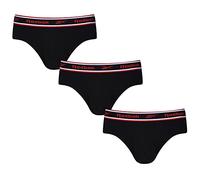 Reebok Calzoncillos Boxer Hombres en Negro | Truscos de algodón Suave al Tacto y con elástico en la Cintura elástica | Ropa Interior cómoda y elástica - Paquete múltiple de 3
