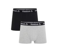 Reebok Calzoncillos bóxer para hombre pack 2 - Gris . Talla Negro#Tallas:M