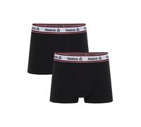 Reebok Calzoncillos bóxer para hombre pack 2 - Negro#Tallas:M. Talla