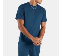 Reebok - Camiseta con insignia de silicona, Athletic Blue, Tamaño: M