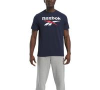 Reebok Camiseta de Manga Corta Hombre Identity SMAL 100071176 Azul Marino