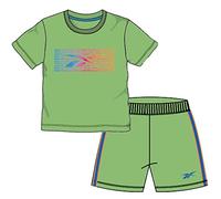 Reebok Camiseta Gradient Semi Neon Mint (Verde) para NIÑOS Talla 2T