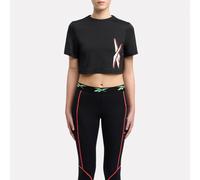 Reebok - Camiseta Gráfica Cortada ID Train , Black, Tamaño: S
