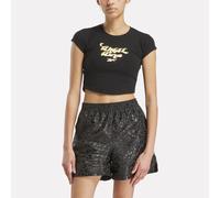 Reebok - Camiseta Gráfica Reebok x Angel Reese, Mujer, Black, Tamaño: 2XL