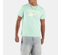 Reebok - Camiseta para hombre Chad con cuello redondo y logo grande, Hombre, Tranquil Teal, Tamaño: S