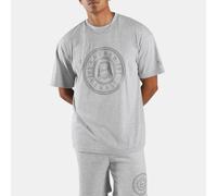 Reebok - Camiseta para hombre Crest, Hombre, Athletic Grey Marl, Tamaño: M