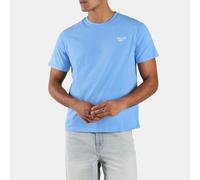 Reebok - Camiseta para Hombre de Manga Corta y Cuello Redondo con Logo Pequeño Cody, Hombre, Peri Blue, Tamaño: M
