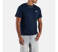 Reebok - Camiseta para Hombre de Manga Corta y Cuello Redondo con Logo Pequeño Cody, Vector Navy, Tamaño: M