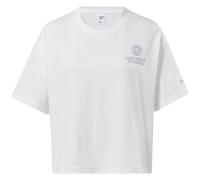Reebok - Camiseta Para Mujeres - LM Cropped Graphic Tee HD4136
