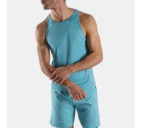 Reebok - Camiseta sin mangas ID Run, Hombre, Warped Blue/Athletic Blue, Tamaño: L