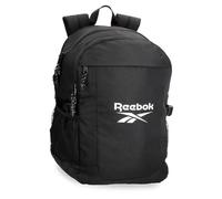 Mochila dos compartimentos reebok carson negro Talla única