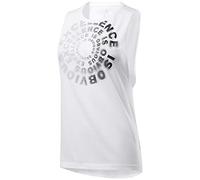 Reebok CF Excellence Is Obvious Muscle Tank Camiseta sin Mangas, Mujer, Blanco (White), M