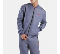 Reebok - Chaqueta Bomber para Hombre Dreamblend Spacer, Hombre, Navy Marl, Tamaño: S