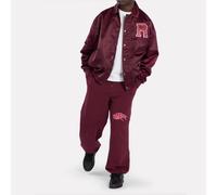 Reebok - Chaqueta de entrenador Varsity, Black Cherry, Tamaño: S