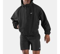Reebok - Chaqueta deportiva con capucha RBK.B, BLACK/BLACK/WHITE, Tamaño: XS