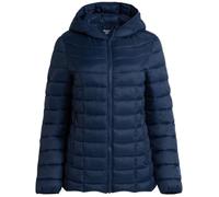 Reebok Chaqueta para mujer - Abrigo acolchado plegable - Chaqueta casual para mujer (S-XL), marino, Large