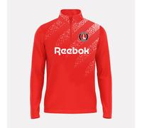 Reebok - Charlton Athletic Pre Match Men's Midlayer, Red, Tamaño: M