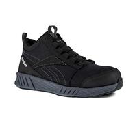 Reebok - Chaussures de sécurité Basses Noire en Cuir embout Composite Fusion S3 SRC ESD 43 Noir