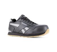 Reebok - Chaussures de sécurité Basses Noire en Cuir résistant à l'eau Royal Glide S3 SRC 44 Noir