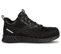 Reebok - Chaussures de sécurité Montantes Noire en Cuir embout Composite Fusion S3 SRC ESD 45 Noir