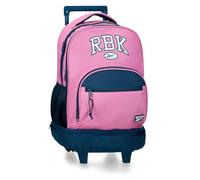 Reebok Chicago Mochila Compact 2 Ruedas Rosa 32x43x21 cm Poliéster 28,9L by Joumma Bags