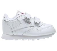 Reebok Zapatillas CL LTHR 2V Unisex niños Blanco/Carbon/VECBLU Talla 19.5 EU