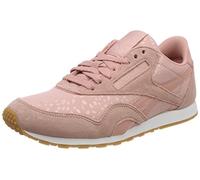 Reebok CL Nylon Slim TXT Lux Zapatillas de Deporte, Mujer, Rosa (Chalk Pink/White/Gum 000), 37.5 EU (4.5 UK)