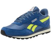 Reebok Classic AZ - Zapatillas de Deporte Unisex, Shadow Batik Blue Solar Acid Yellow, 34 EU