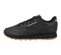 Reebok Classic Leather 001, Zapatillas de Deporte Mujer, Core Black Pure Grey 5 Reebok Rubber Gum 03, 39 EU