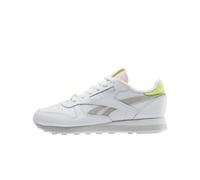Reebok Classic Leather 001, Zapatillas de Deporte Mujer, Ftwwht Pugry2 Aciyel, 38.5 EU