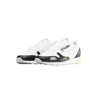 Reebok Classic Leather 001, Zapatillas de Deporte Unisex Adulto, Cblack Ftwwht Aciyel, 40 EU