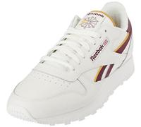 Reebok Classic Leather 001, Zapatillas de Deporte Unisex Adulto, Chalk Clamar Retgol, 34 EU