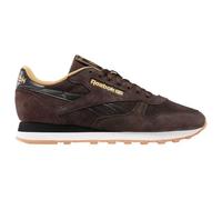 Reebok Classic Leather 001, Zapatillas de Deporte Unisex Adulto, Dark Matter Black Khaki Brown, 35 EU