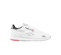 Reebok Classic Leather 001, Zapatillas de Deporte Unisex adulto, Ftwwht Cblack Vecred, 36 EU