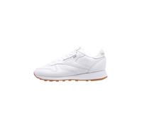Reebok Classic Leather 001, Zapatillas de Deporte Unisex adulto, Ftwwht Pugry3 Rbkg03, 34.5 EU