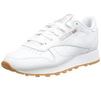 Reebok Classic Leather 001, Zapatillas de Deporte Unisex adulto, Multicolor Ftwr White Pure Grey 3 Reebok Rubber Gum 03, 34 EU