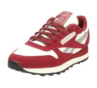 Reebok Classic Leather 001, Zapatillas de Deporte Unisex Adulto, Rich Maroon Chalk Grey 3, 43 EU