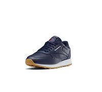 Reebok Classic Leather 001, Zapatillas de Deporte Unisex adulto, Vecnav Ftwwht Rbkg03, 42.5 EU