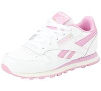 Reebok Classic Leather 001, Zapatillas de Deporte Unisex niños, Ftwwht Jaspnk Chalk, 38 EU