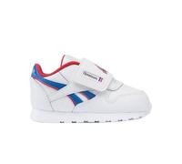Reebok Classic Leather, Zapatillas de Deporte Unisex para niños, Ftwrwhite Vectorblue Vectorred, 26.5 EU