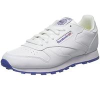 Reebok Classic Leather, Zapatillas Unisex niños, Blanco (Lurex White Lilac Shadow), 34.5 EU